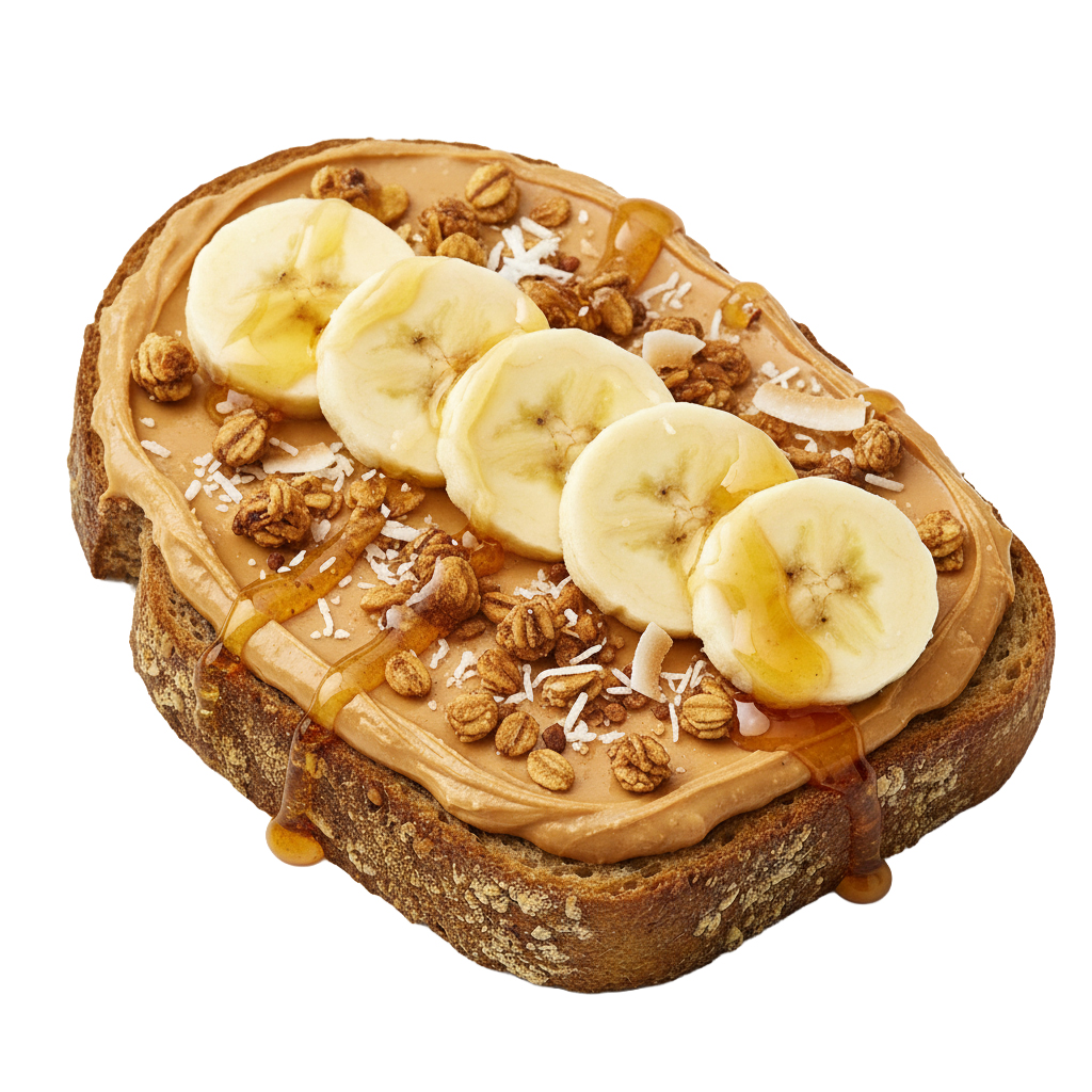 Peanut butter toast